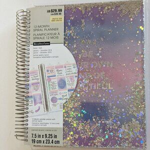 NWT 12 Mo Vertical 2019 Planner 'Own Kind of Beautiful' Outdated Recollections
